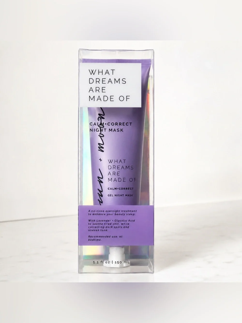 What Dreams Are Made Of Calm Correct Night Mask Glycolic Lavender 5.1 oz NEW